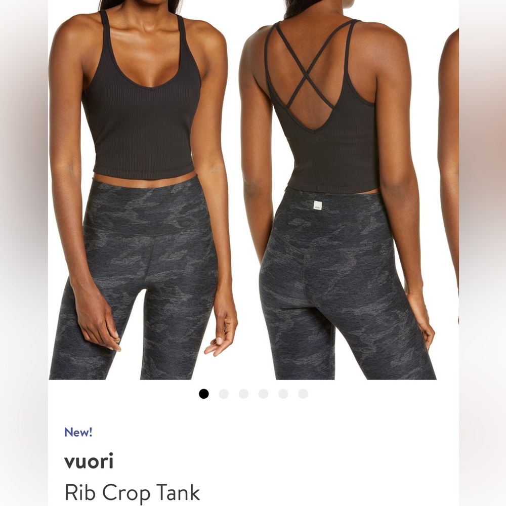 vuori NWOT Ribbed Tank Top M - Picture 1 of 7